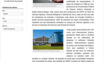 Projetos do GIA são exemplos de integração entre pesquisa e extensão